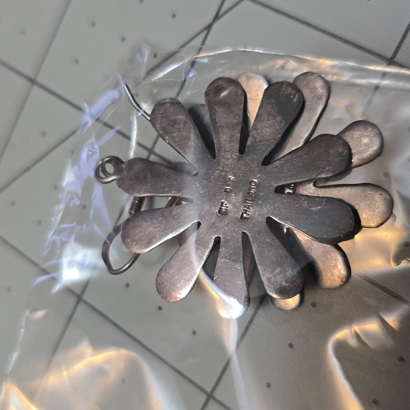 Gorgeous vintage sterling earrings - Picture 7 of 10